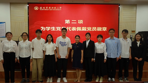美女直播党委副书记刘桂玲为学生党员佩戴党徽.jpg